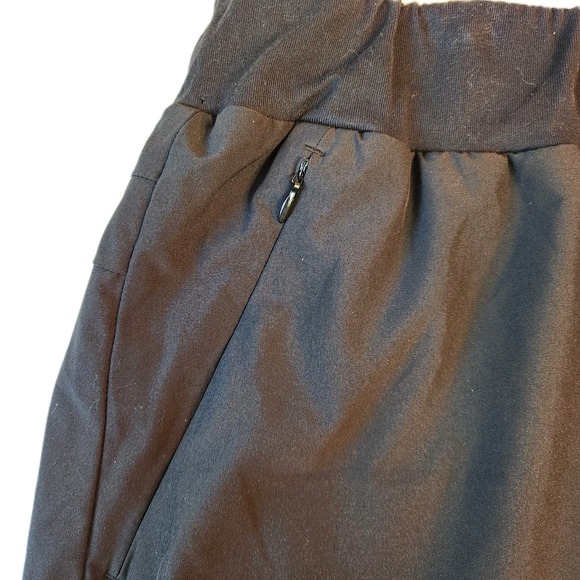 Quince Womens Skort Size Large Black Performance Tech Athletic Skirt Zip Pockets - Picture 11 of 16